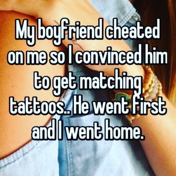 My Boyfriend Cheated on Me so I Convinced Him to Get Matching Tattoos...