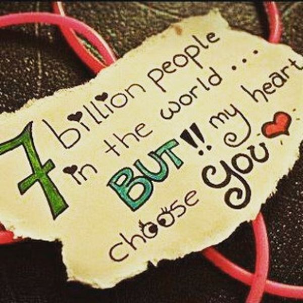 7 Billion People in The World...