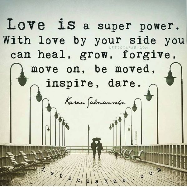 Love Is A Super Power...