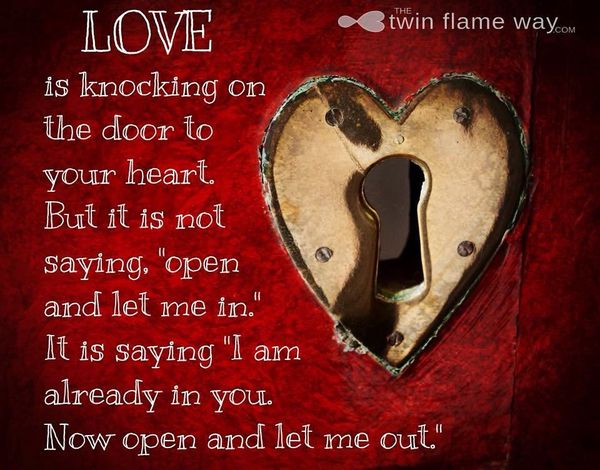 Love Is Knocking on The Door to Your Heart...