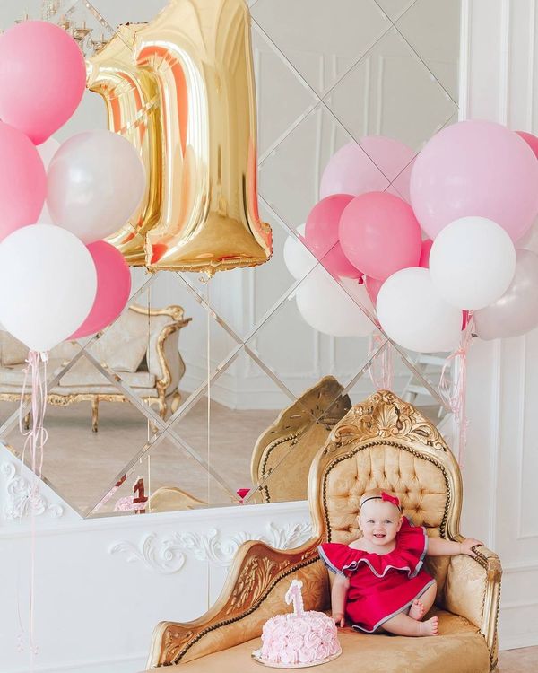 little princess celebrates its first birthday