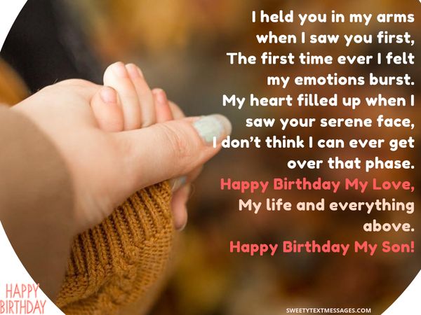 happy birthday poems for mom from son