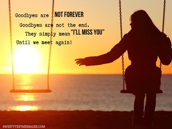 Saying Goodbye To A Friend Farewell Quotes For Friends