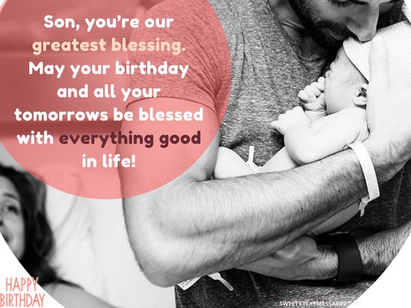 Happy Birthday Son Quotes Wishes For Son On His Bday