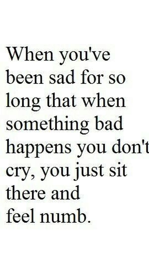 Really sad quotes