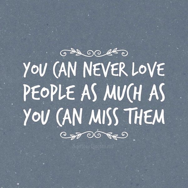 Sad love quotes