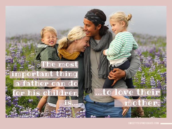 Nice quote about dad and children