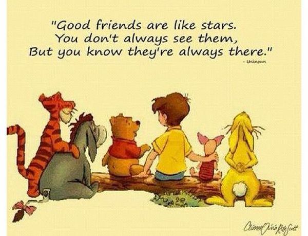 Cartoon Heartwarming Quotes about Friendship and Love